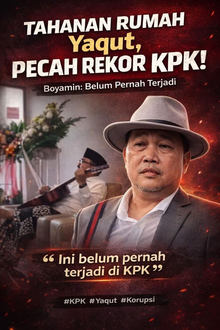 Picu Polemik! KPK Alihkan Penahanan Yaqut Cholil Qoumas Jadi Tahanan Rumah